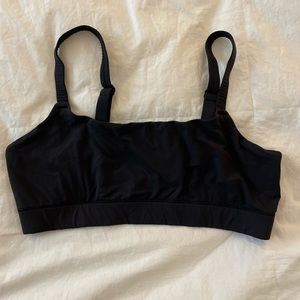 Skims black bralette
